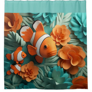 Tropical Clown Fish Ocean Beach