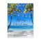Tropical Coastal Beach Christmas Holiday Card 