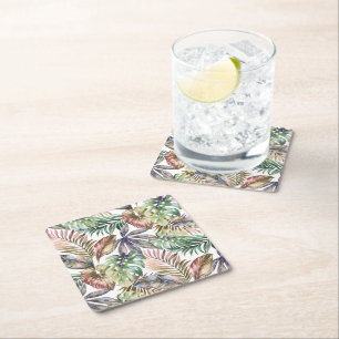 Tropical Coasters Monstera Leaf Coasters