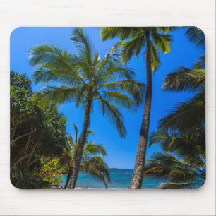 Tropical coastline 2 mouse pad