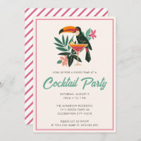 Tropical Cocktail Party Backyard Summer Drinks