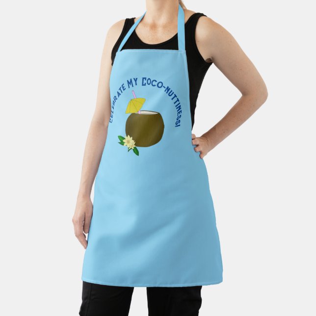 Tropical Coconut Drink Apron (Insitu)