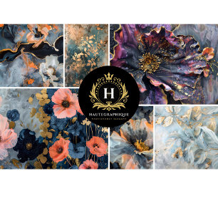Tropical Collage Decoupage Tissue Paper