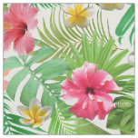 Tropical Collage Pattern Fabric