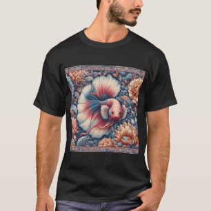 Tropical colourful  Betta Fighting Fish a good pet T-Shirt