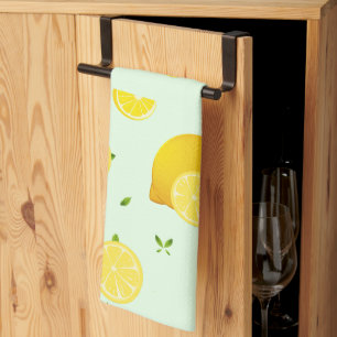 Tropical colourful Citrus SUMMER Orange lemon Slic Kitchen Towel