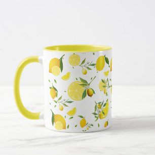 Tropical colourful Citrus SUMMER Orange lemon Slic Mug
