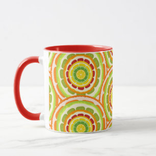 Tropical colourful Citrus SUMMER Orange lemon Slic Mug