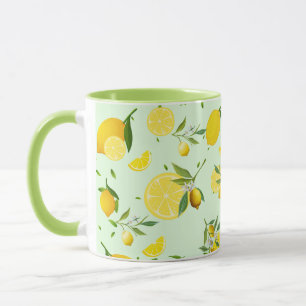 Tropical colourful Citrus SUMMER Orange lemon Slic Mug