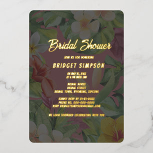 tropical colourful hibiscus hawaiian summer bridal