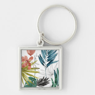 Tropical Composition Keychain