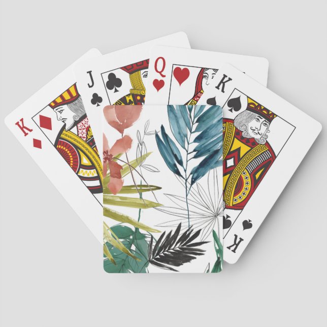 Tropical Composition Playing Cards (Back)