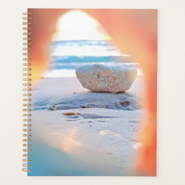 Tropical Coral Beach Planner (Front)