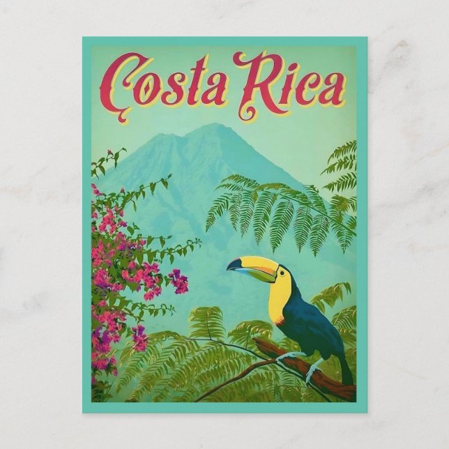 Tropical Costa Rica Postcard (Front)