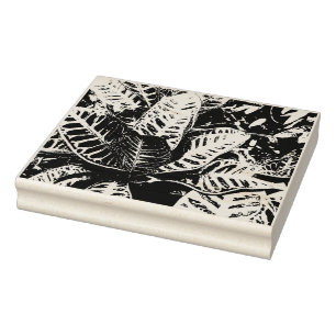 Tropical Croton Plant Stamp