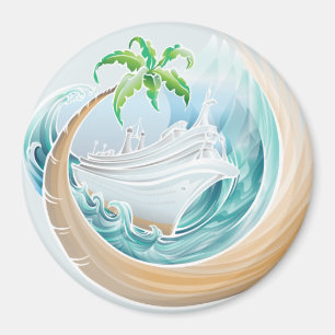 Tropical Cruise Magnet