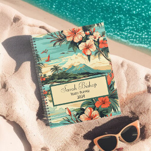 Tropical Customizable Yearly Planner Hardcover 