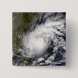Tropical Cyclone Baaz 2 Inch Square Button