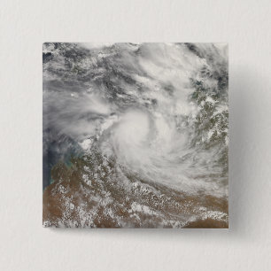 Tropical Cyclone Billy 2 Inch Square Button