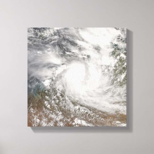 Tropical Cyclone Billy Canvas Print (Front)