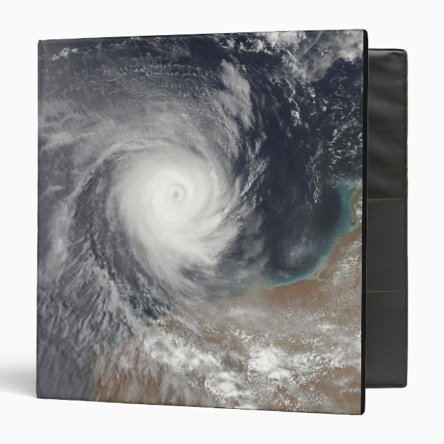Tropical Cyclone Billy off Australia Binder (Front/Inside)