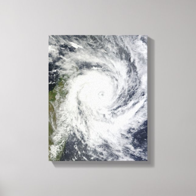 Tropical Cyclone Bingiza Canvas Print (Front)