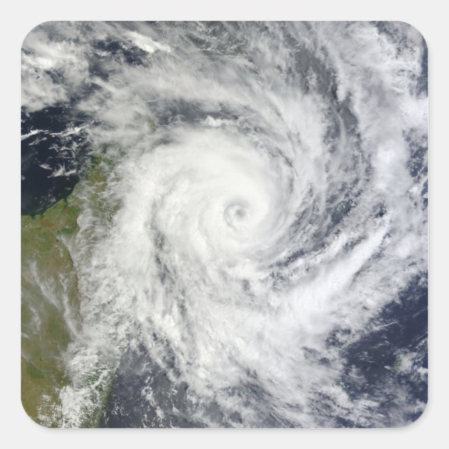 Tropical Cyclone Bingiza Square Sticker (Front)