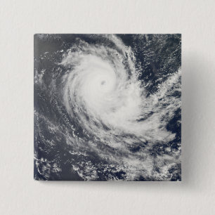Tropical Cyclone Carina 2 Inch Square Button