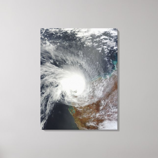 Tropical Cyclone Carlos Canvas Print (Front)