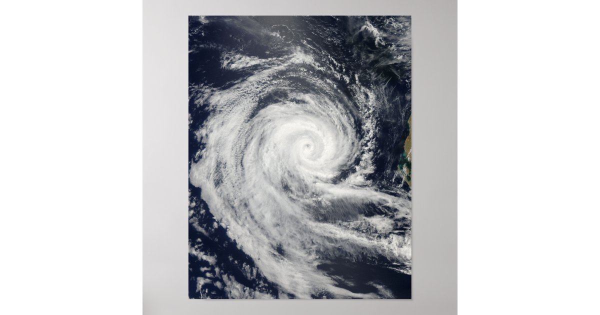 Tropical Cyclone Dianne Poster | Zazzle.ca