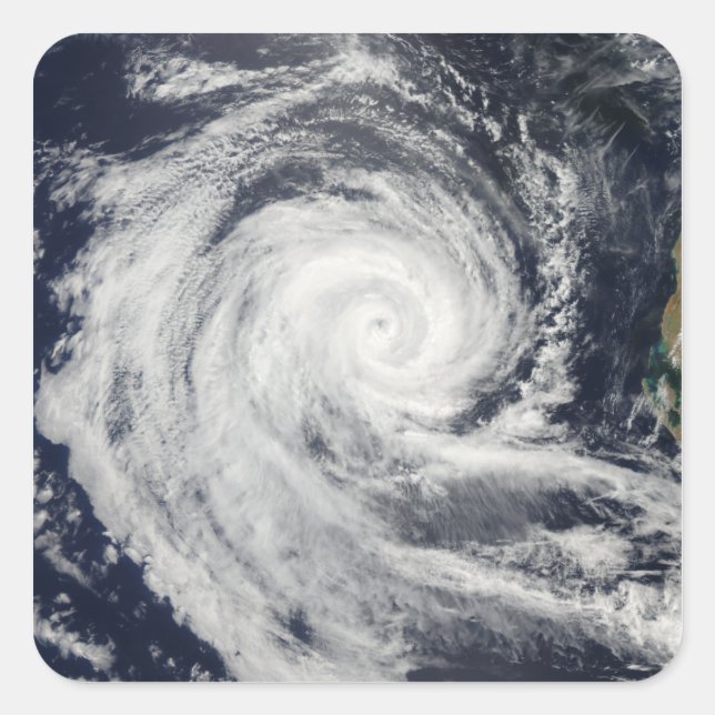 Tropical Cyclone Dianne Square Sticker (Front)