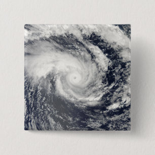 Tropical Cyclone Edzani in the South Indian Oce 2 Inch Square Button