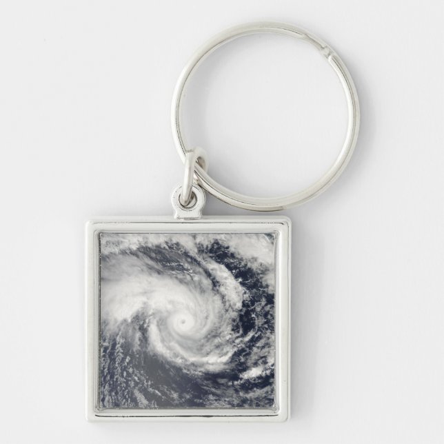 Tropical Cyclone Edzani in the South Indian Oce Keychain (Front)