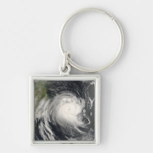 Tropical Cyclone Favio approaching Mozambique Keychain