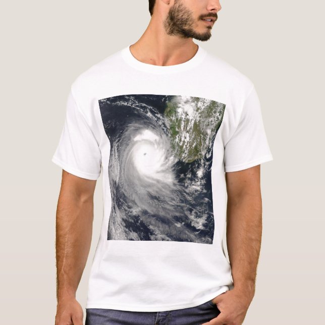 Tropical Cyclone Favio off Madagascar T-Shirt (Front)