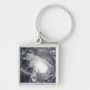 Tropical Cyclone Gael approaching Madagascar Keychain