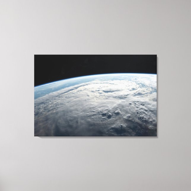 Tropical Cyclone Idai Above The Coast Of Africa. Canvas Print (Front)