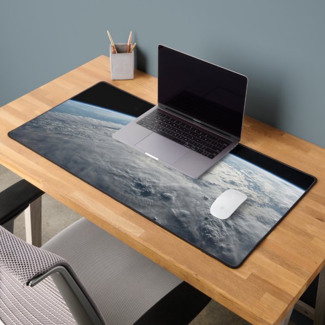 Tropical Cyclone Idai Above The Coast Of Africa. Desk Mat (Office 2)