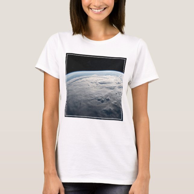 Tropical Cyclone Idai Above The Coast Of Africa. T-Shirt (Front)