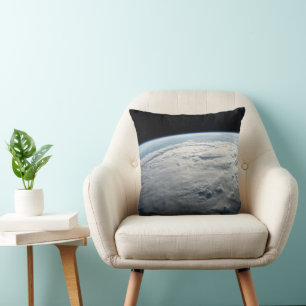 Tropical Cyclone Idai Above The Coast Of Africa. Throw Pillow