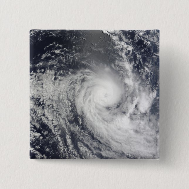 Tropical Cyclone Ilsa 2 Inch Square Button (Front)