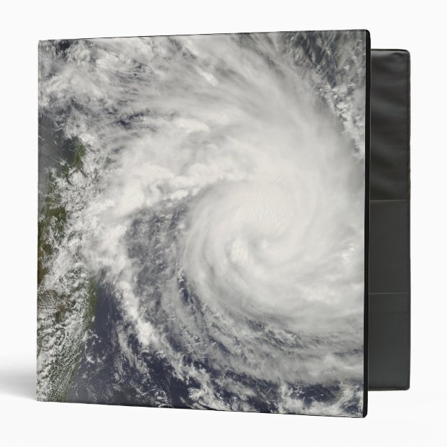 Tropical Cyclone Ivan approaching Madagascar Binder (Front/Inside)