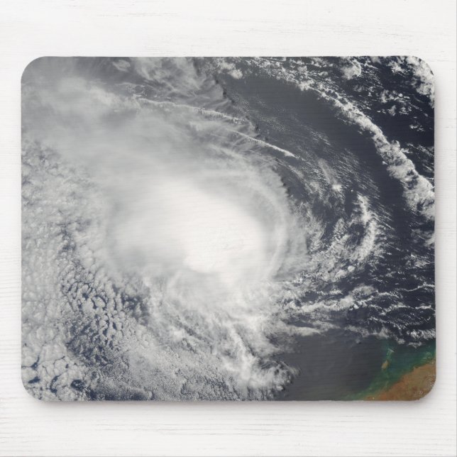 Tropical Cyclone Jacob approaching Australia Mouse Pad (Front)