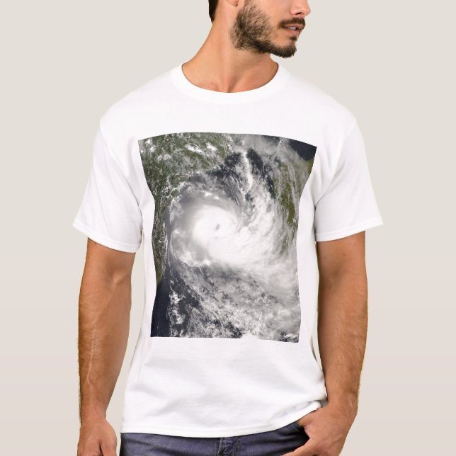 Tropical Cyclone Jokwe in the Mozambique Channe T-Shirt (Front)