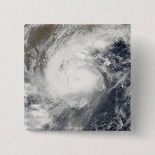 Tropical Cyclone Laila 2 Inch Square Button
