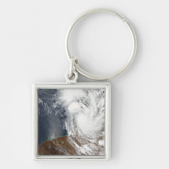 Tropical Cyclone Laurence Keychain (Front)