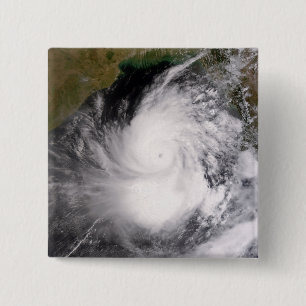 Tropical Cyclone Nargis 2 Inch Square Button