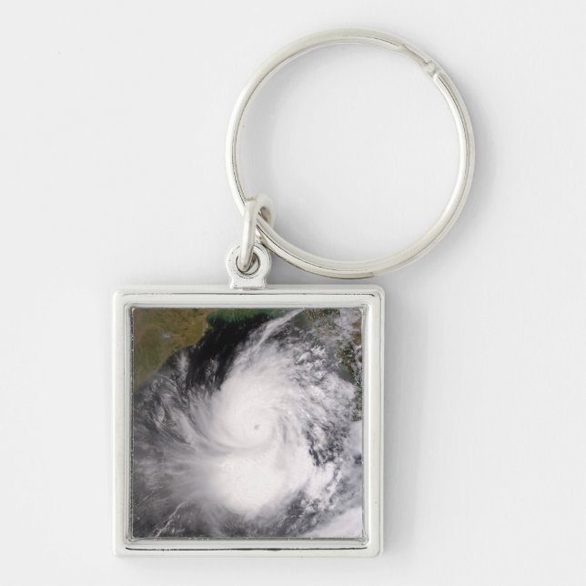 Tropical Cyclone Nargis Keychain (Front)