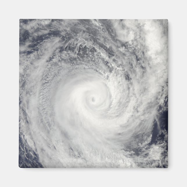 Tropical Cyclone Oli off the coast of Tahiti Magnet (Front)