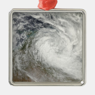 Tropical Cyclone Paul over Australia 2 Metal Ornament